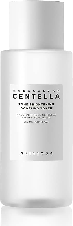 SKIN1004 Madagascar Centella Tone Brightening Boosting Toner 7.10 ., 210 90% Centella Asiatica Extract, Vitamin C Exfoliating Pore Tightening Moisturizing
