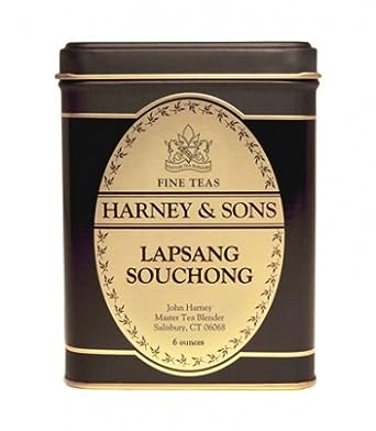 Smoky Lapsang Souchong, Loose tea in  tin