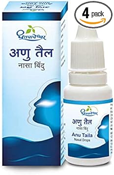 Dhootpapeshwar Anu Tail (Nosal Drops) Pack Of 4