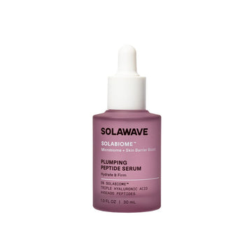 Solawave Plumping Peptide Serum Rejuvenates skin with Solabiome, Triple Hyaluronic Acid, Avocado Peptides for Radiant Complexion