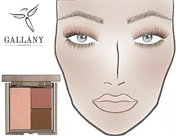 Gallany Trios Face Palette - Geneva