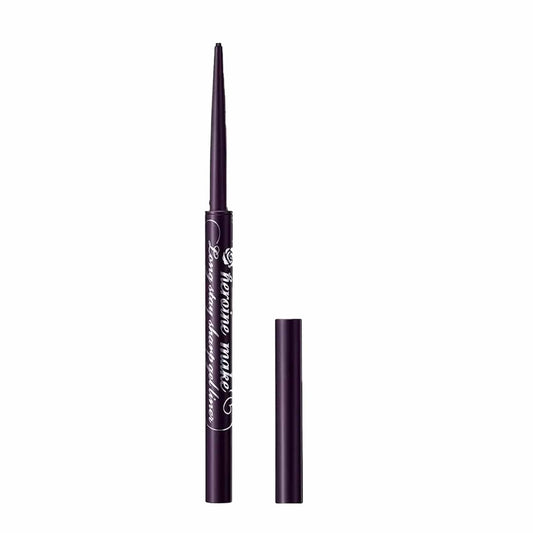 Heroine Make by KISSME Long Stay Sharp Gel Waterproof Eyeliner Pen for Eye Liner Makeup, 02 Dark Brown
