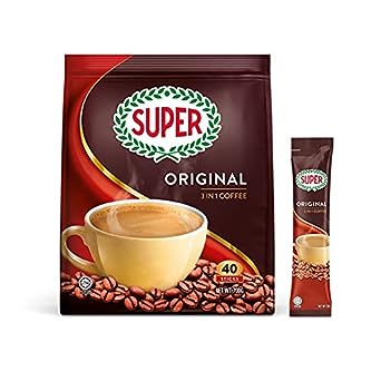 SUPER Original 3 in 1 Instant Coffee - 40 Sticks