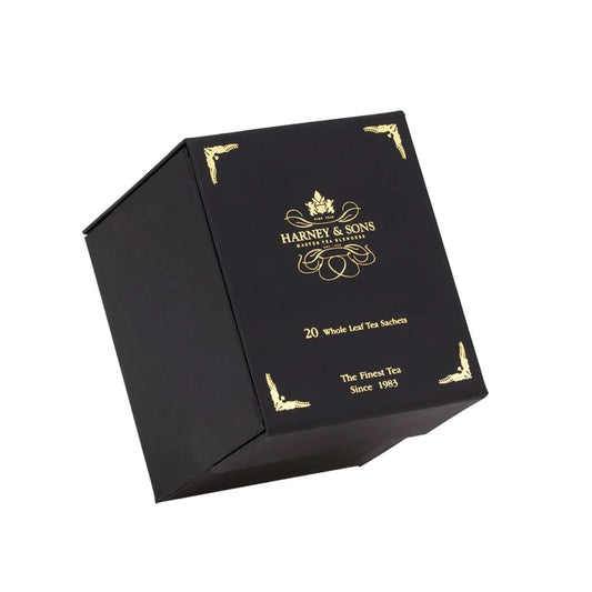 Harney & Sons Heritage Wrapped Sachet Sampler Box, 20 wrapped sachets