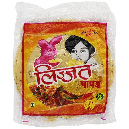 Lijjat Jeera Papad (Cumin Papad) 200g