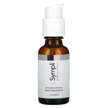 Sympli Beautiful, Illuminating Antioxidant Facial Cleansing Oil, with Argan, Marula, Rosehip & Orange Oil (30 ml)