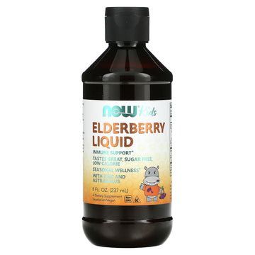 NOW Foods, Elderberry Liquid for Kids