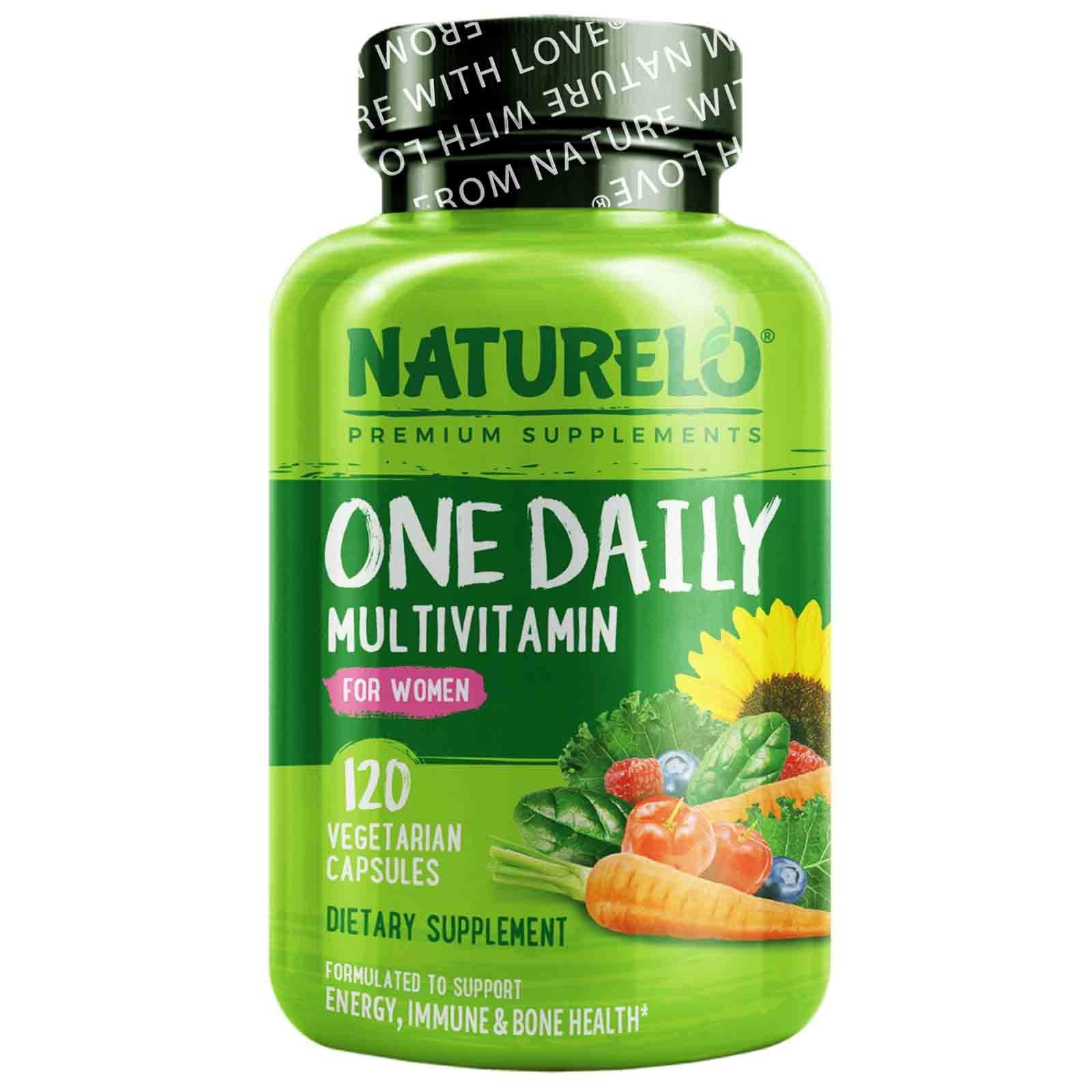 NATURELO, One Daily Multivitamin for Women, Vegetable Capsules