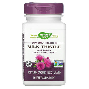 Nature's Way, Milk Thistle, Standardized Vegan Capsules