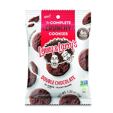 Lenny and Larrys The Complete Crunchy Cookies, Double Chocolate,  ( Pack of 12)