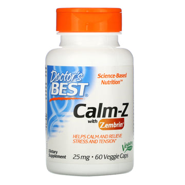 Doctor's Best, Calm-Z with Zembrin, 25 mg