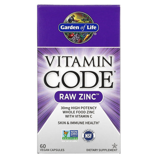 Garden of Life, Vitamin Code, 60 Vegan Capsules