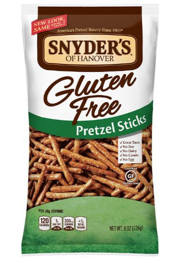 Snyder's of Hanover Pretzel Sticks - Gluten Free - Case of 12