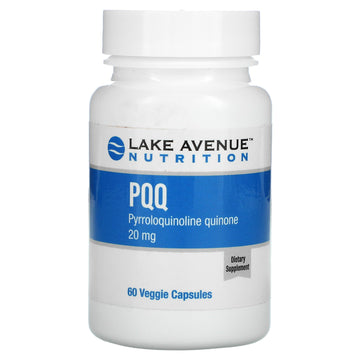Lake Avenue Nutrition, PQQ, 20 mg Veggie Capsules