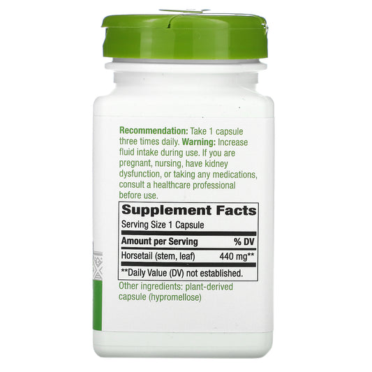 Nature's Way, Horsetail Grass, 440 mg, Vegan Capsules