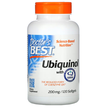 Doctor's Best, Ubiquinol with Kaneka, 200 mg Softgels