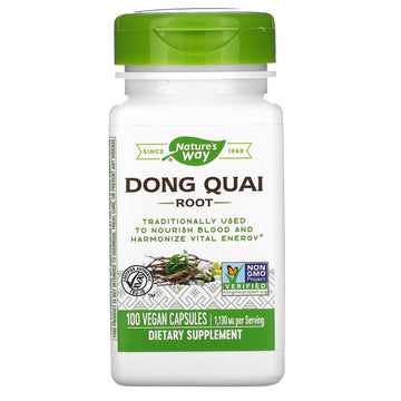 Nature's Way, Dong Quai Root, 565 mg, Vegan Capsules