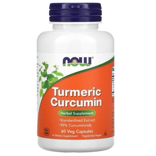 Now Foods, Turmeric Curcumin Veg Capsules