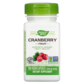Nature's Way, Cranberry Fruit,  430 mg, 100 Vegan Capsules