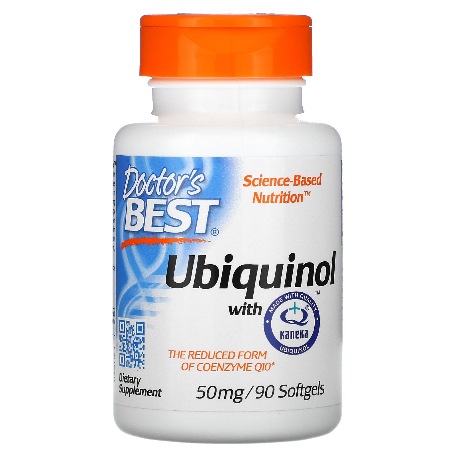 Doctor'S Best, Ubiquinol With Kaneka, 50 Mg Softgels