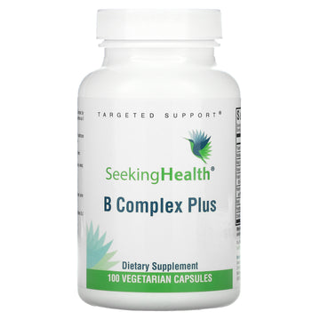 Seeking Health, B Complex Plus, Vegetarian Capsules