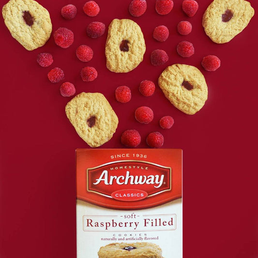 Archway Cookies, Raspberry Filled