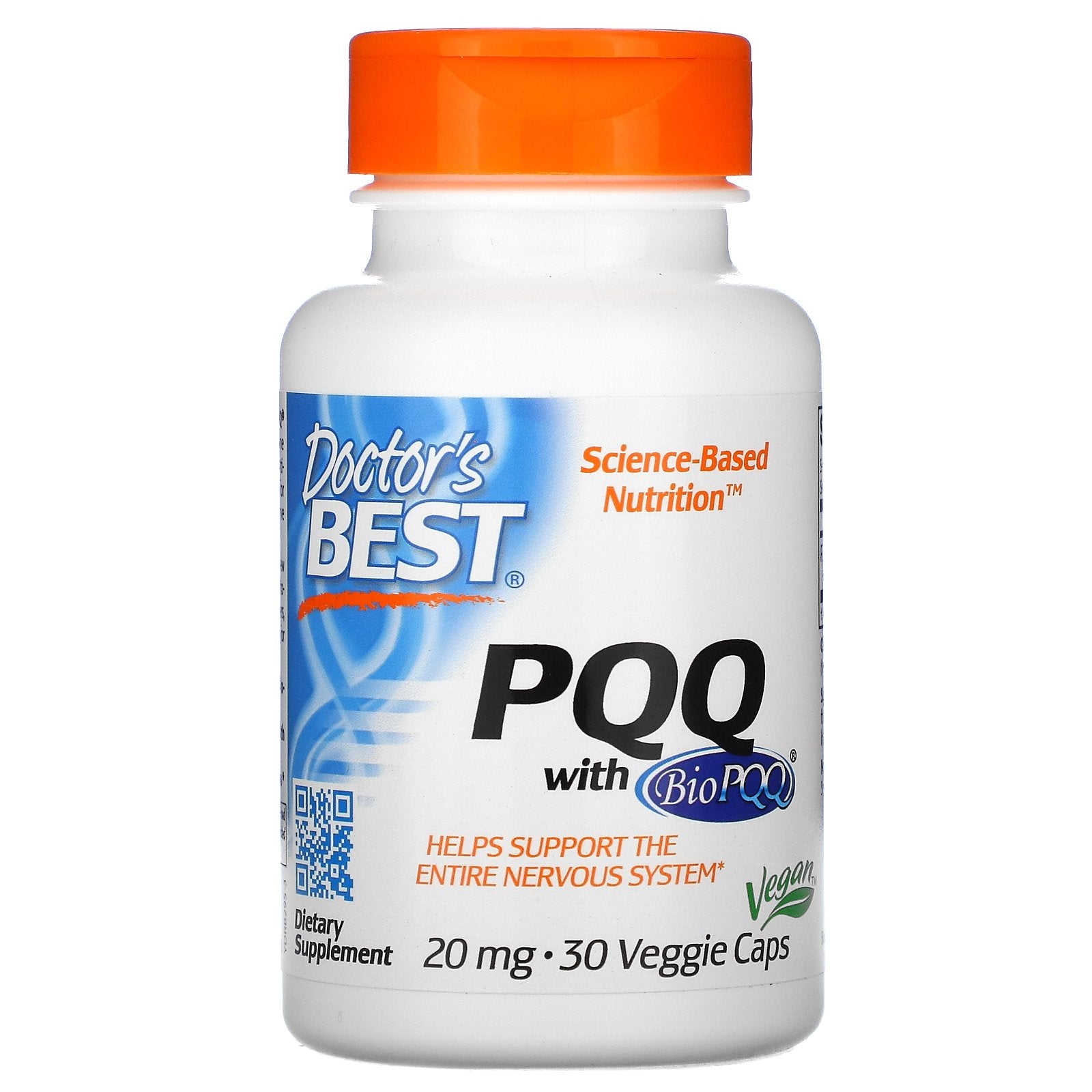 Doctor'S Best, Pqq With Biopqq, 20 Mg Veggie Caps