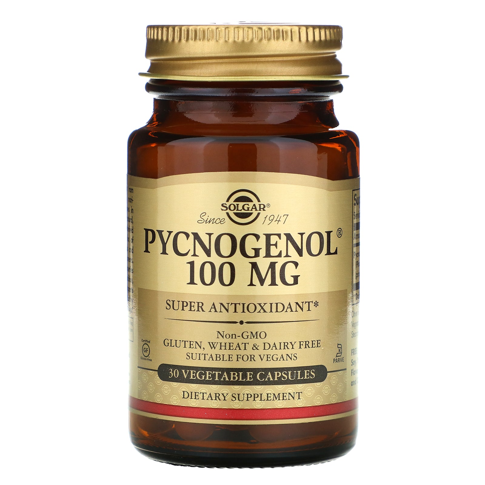 Solgar, Pycnogenol, 100 mg