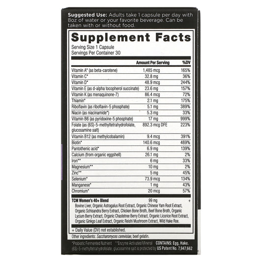 Dr. Axe / Ancient Nutrition, Ancient Multi, Women'S 40+