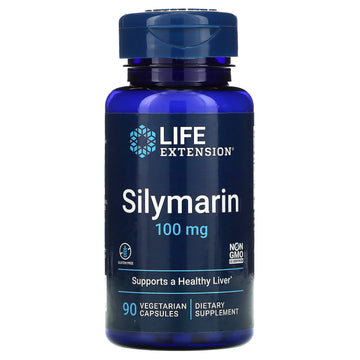 Life Extension, Silymarin, 100 mg Vegetarian Capsules