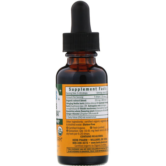 Herb Pharm, Kid's Sinus Samurai, Alcohol Free