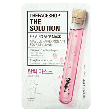 The Face Shop, The Solution, Firming Beauty Face Mask, 1 Sheet(20 g)