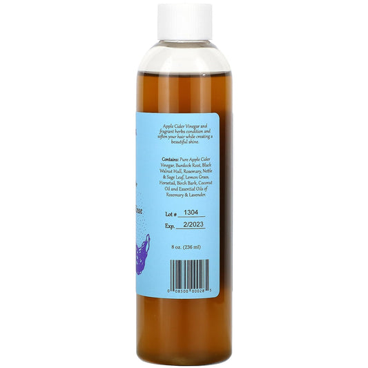 WiseWays Herbals, Raven, Apple Cider Vinegar Hair Rinse, For Dark Hair