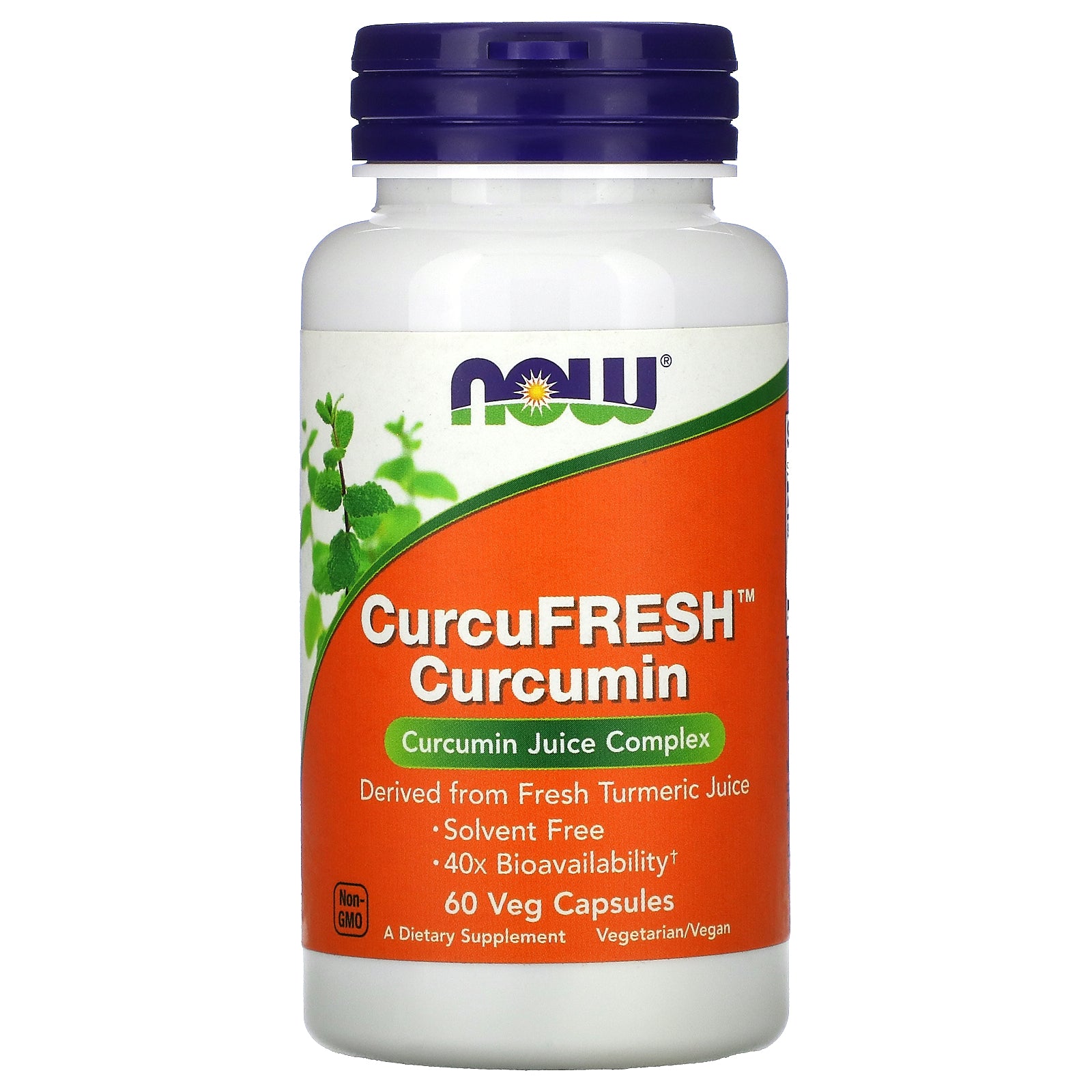 Now Foods, Curcufresh Curcumin Veg Capsules