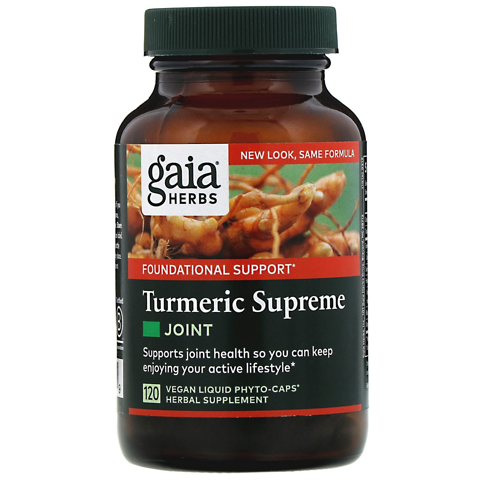 Gaia Herbs, Turmeric Supreme, Joint Vegan Liquid Phyto-Caps