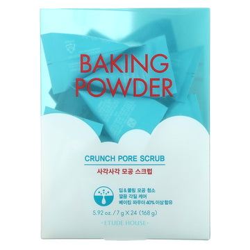 Etude, Baking Powder, Crunch Pore Scrub 7 g Each