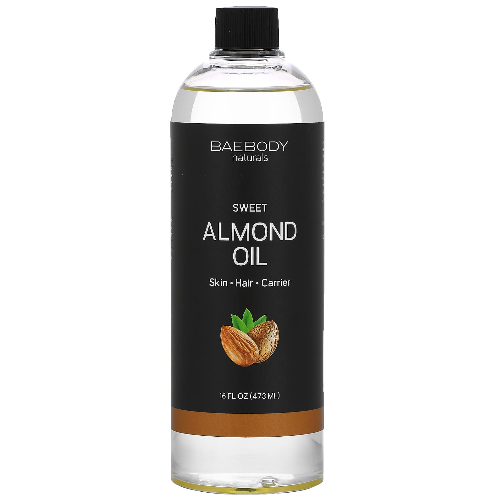 Baebody, Sweet Almond Oil (473 ml)