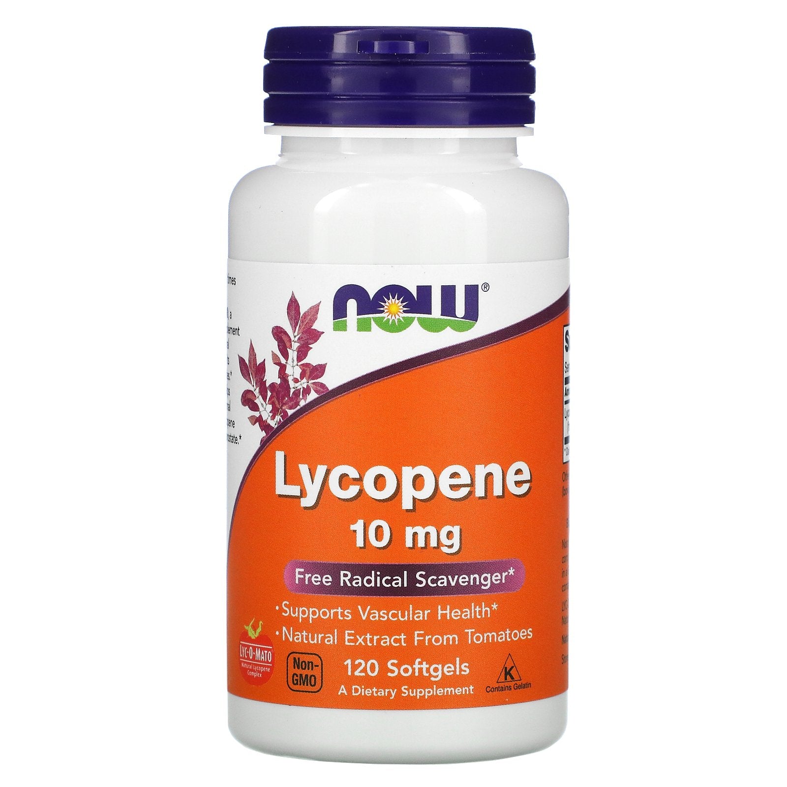 NOW Foods, Lycopene, 10 mg Softgels