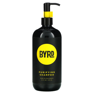 Byrd Hairdo Products, Purifying Shampoo, All Hair Types, Salty Coconut (473 ml)