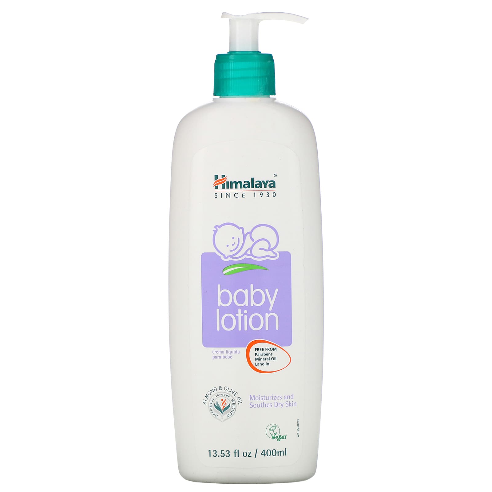 Himalaya, Baby Lotion, Oils of Almond & Olive