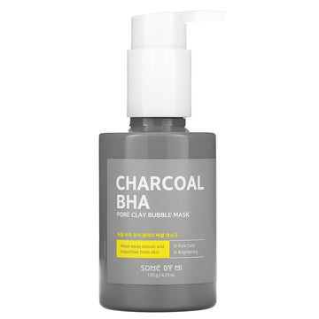 Some By Mi, Charcoal BHA, Pore Clay Bubble Beauty Mask (120 g)