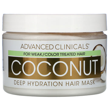 Advanced Clinicals, Coconut, Deep Hydration Hair Mask