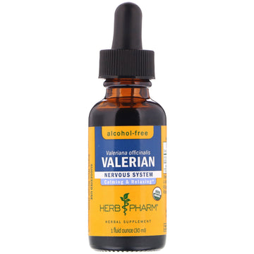 Herb Pharm, Valerian, Alcohol-Free, (30 ml)