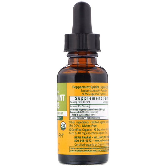 Herb Pharm, Peppermint Spirits