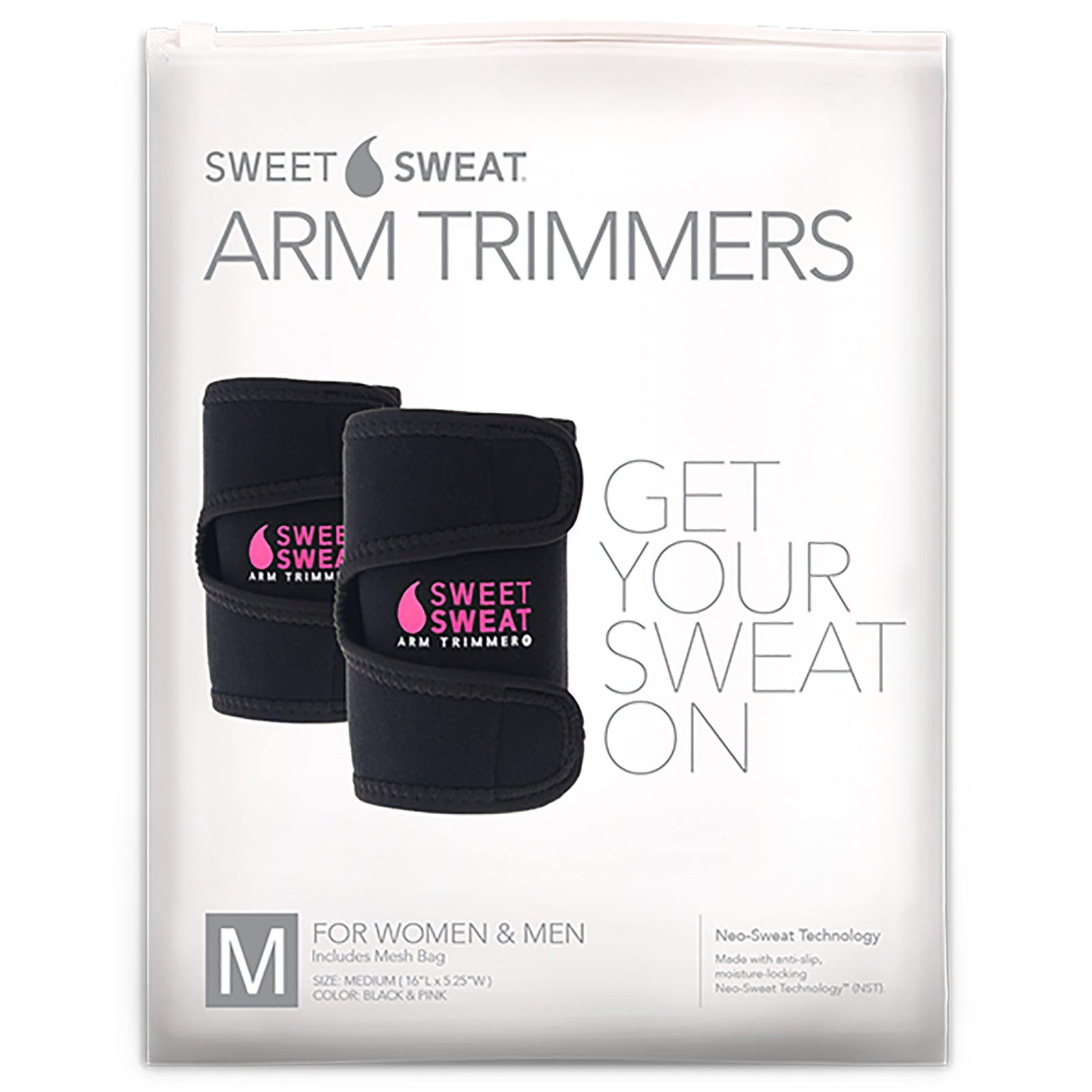 Sports Research, Sweet Sweat Arm Trimmers, Unisex-Regular