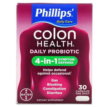 Phillip's, Colon Health Daily Probiotic Supplement Capsules