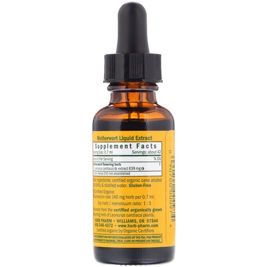 Herb Pharm, Motherwort, (30 ml)