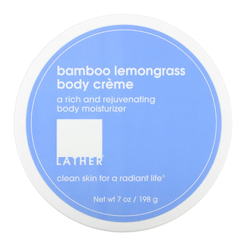 Lather, Bamboo Lemongrass Body Creme(198 g)