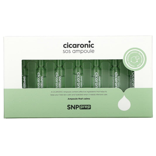 SNP, Cicaronic, SOS Ampoule, 7 Ampoules(1.5 ml)