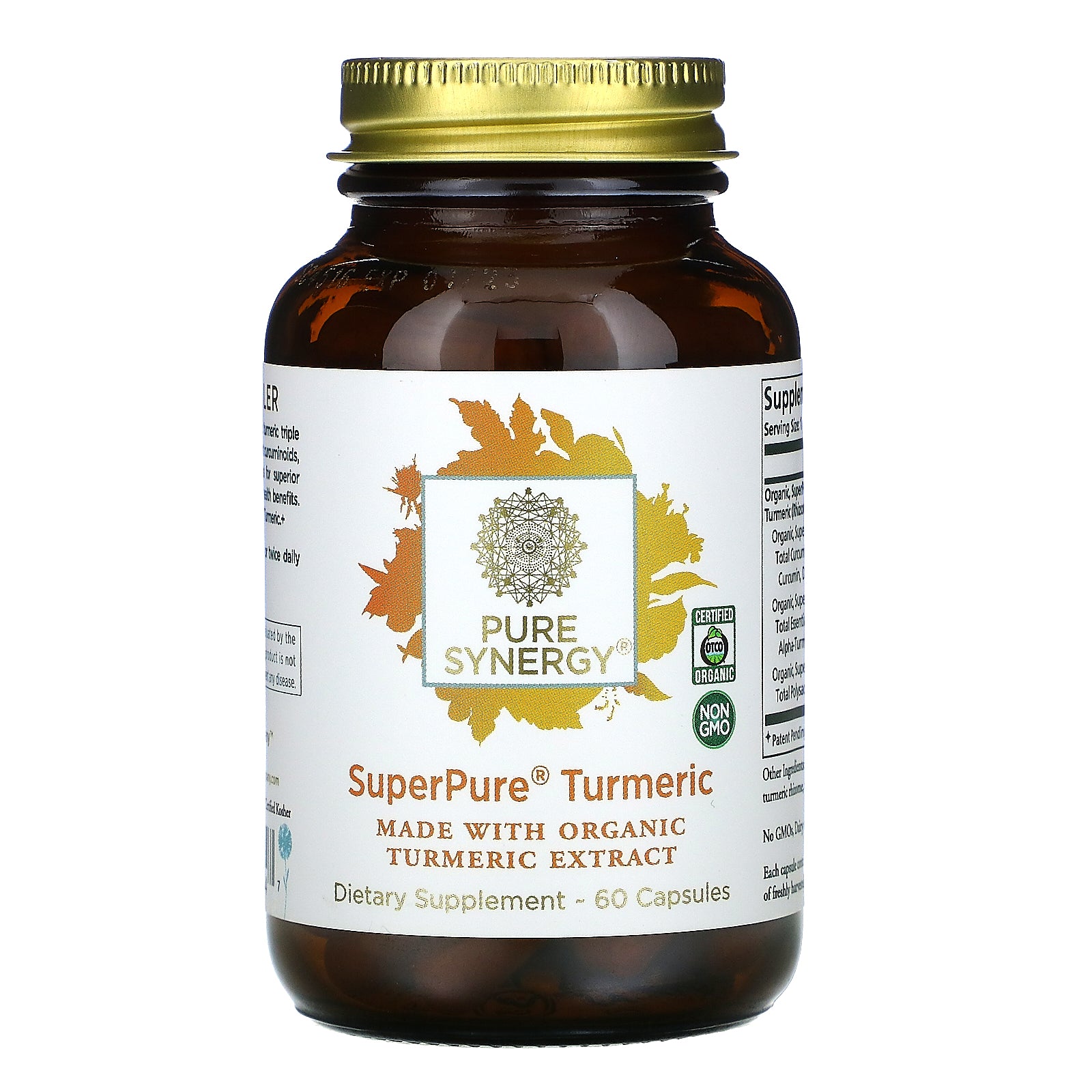 Pure Synergy, SuperPure Turmeric Capsules